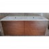 Wall Hung Vanity Blanche Series 1200mm Double Walnut Veneer